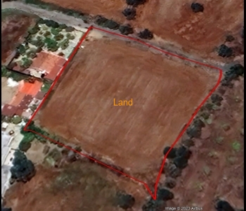 Residential land 3103 m² in Psimolodou